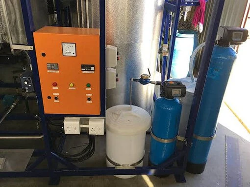 Essential oil water treatment plant